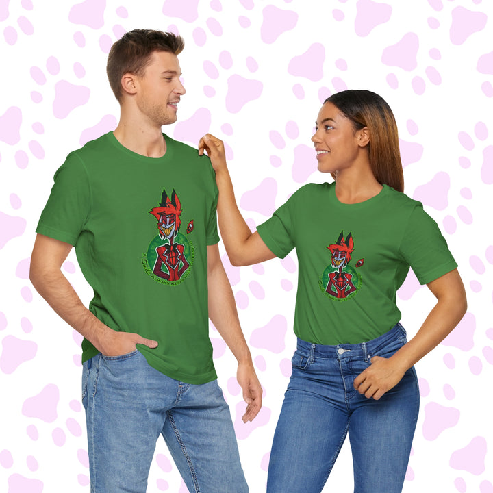 Allistor "A Smile Keeps them Guessing"  - Hazbin Hotel Fan Shirt