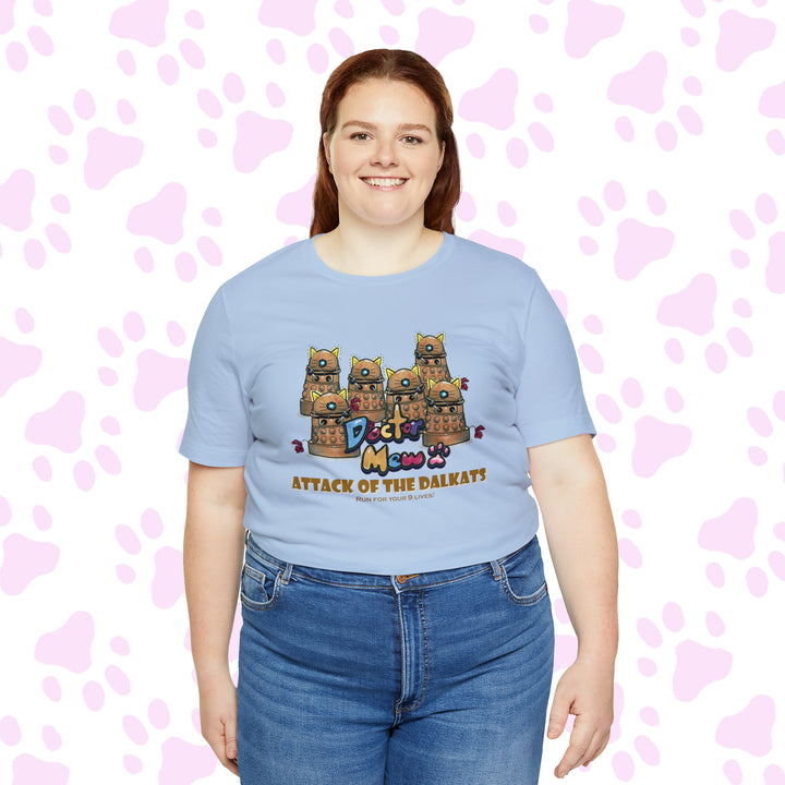 Doctor Mew -Attack of the Dalkats - Fan Made T-shirt