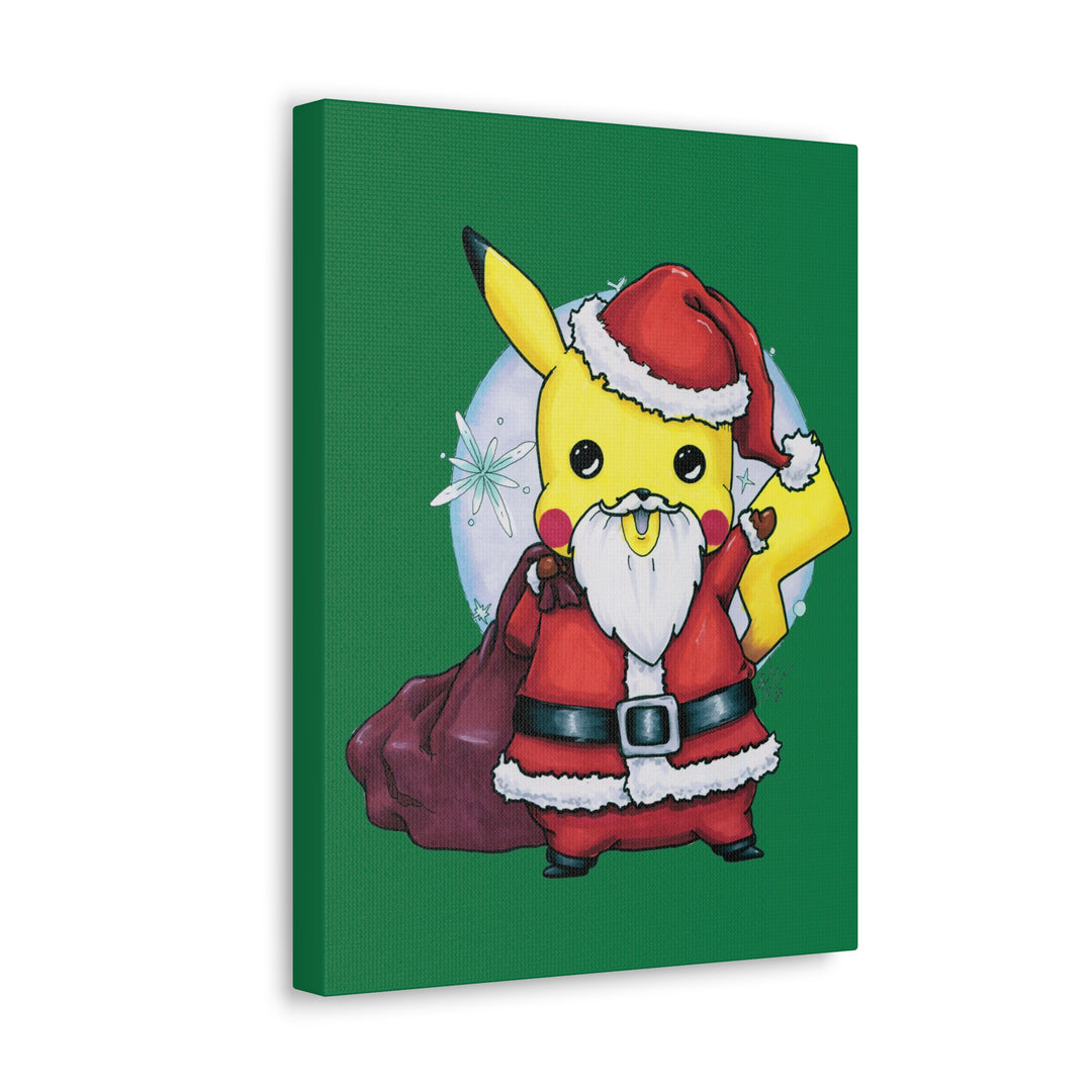 Santachu Holiday Print