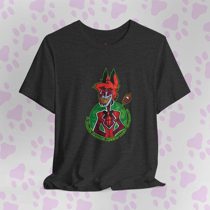 Allistor "A Smile Keeps them Guessing"  - Hazbin Hotel Fan Shirt