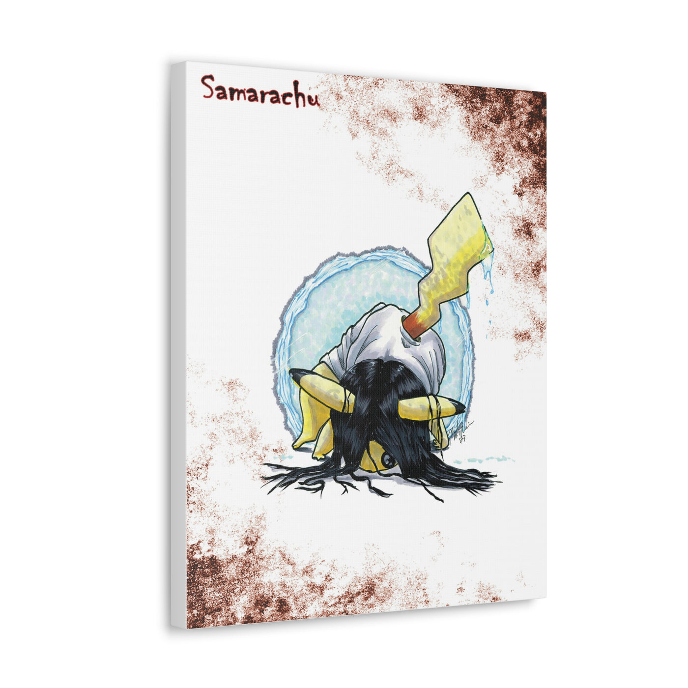 Samarachu - Horrorchu Mashup Canvas Print