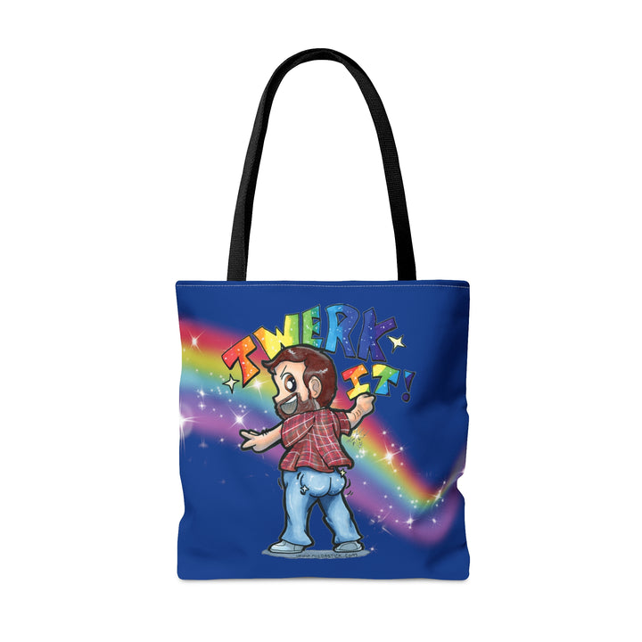 Twerk It! pride Jay Jaylovegames AOP Tote Bag