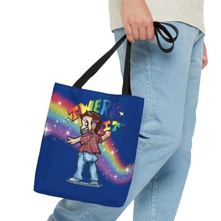 Twerk It! pride Jay Jaylovegames AOP Tote Bag