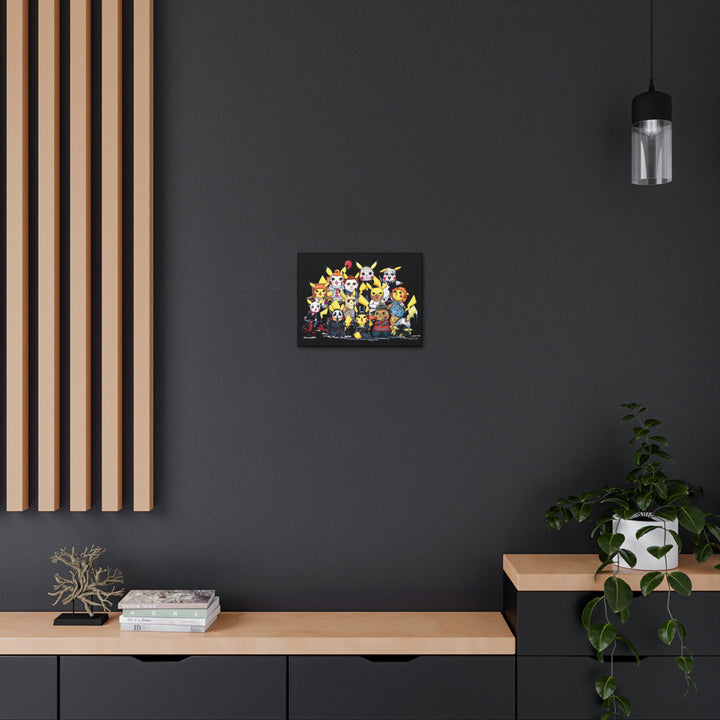 Horrorchu Mashup Canvas Print