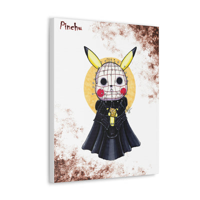 Pinchu - Horrorchu Mashup Canvas Print