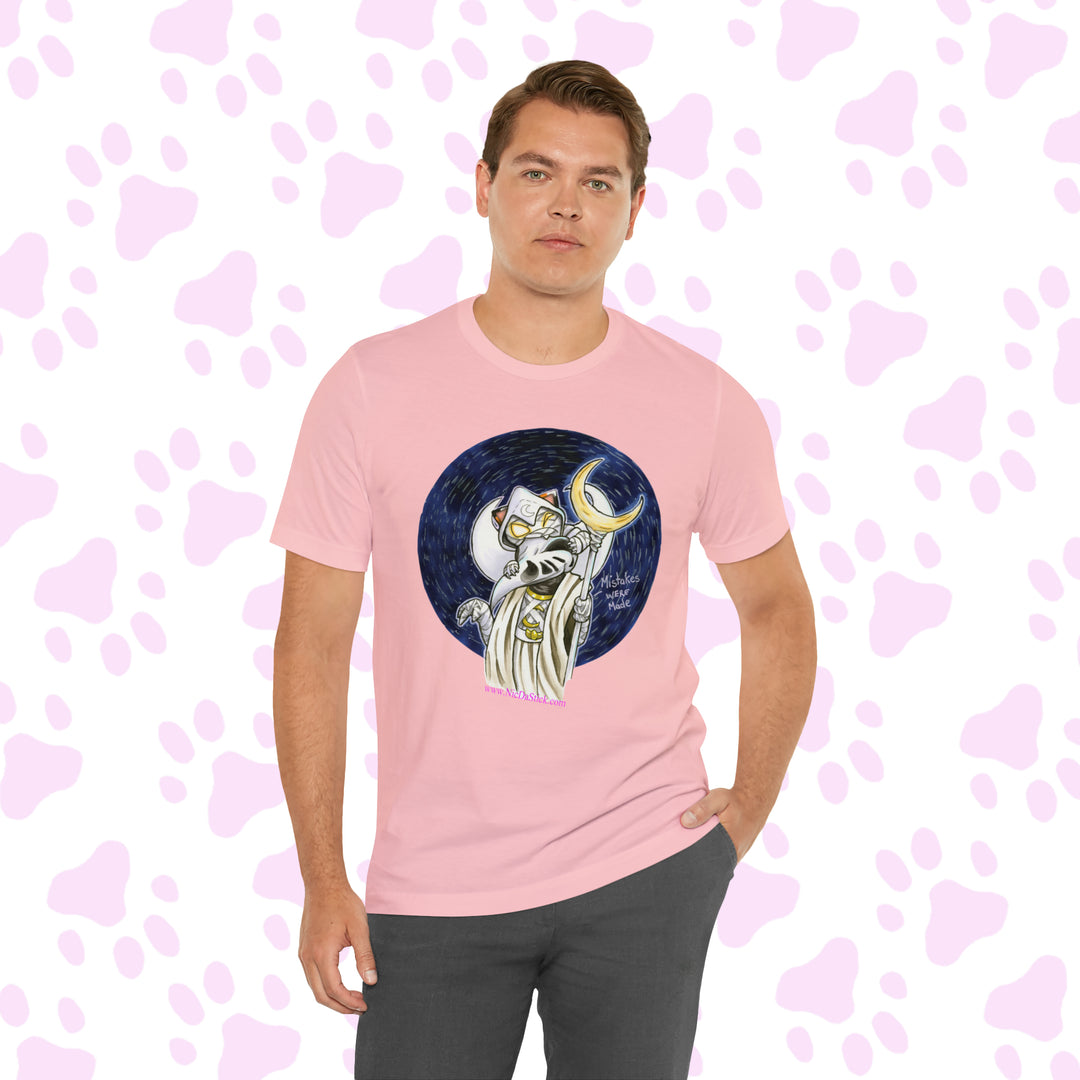 Moon Kitty - Mistakes where made - Unisex Jersey Short Sleeve Tee