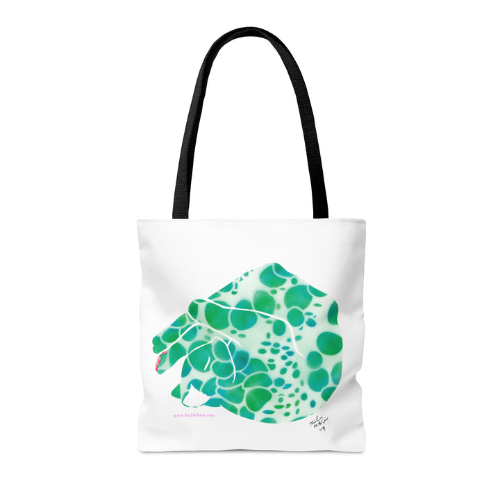 Water Silohcat AOP Tote Bag