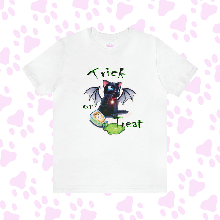 Trick Or Treat Bat Cat Halloween