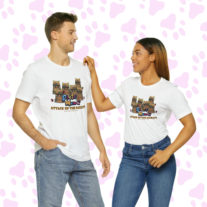 Doctor Mew -Attack of the Dalkats - Fan Made T-shirt