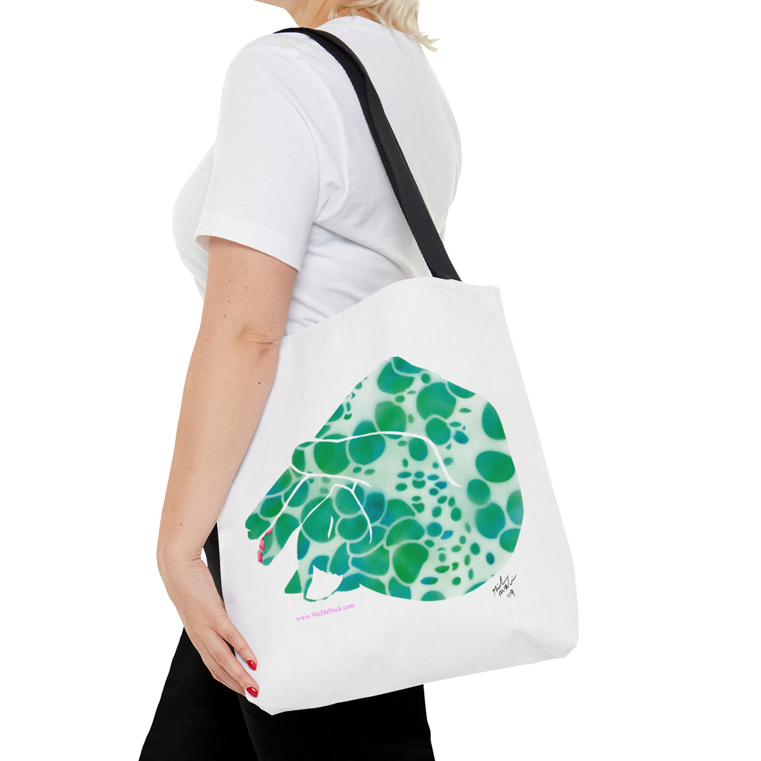 Water Silohcat AOP Tote Bag