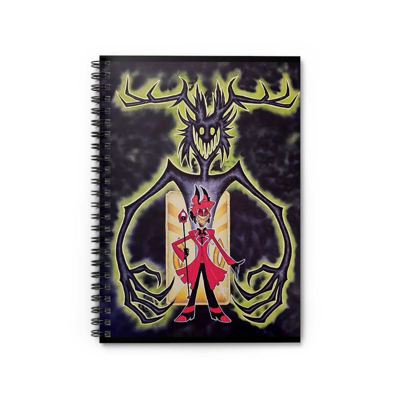 Alastor Demon Spiral Notebook - Ruled Line