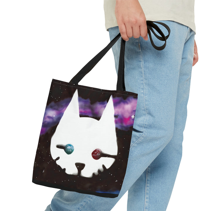 Stray Space Fan AOP Tote Bag