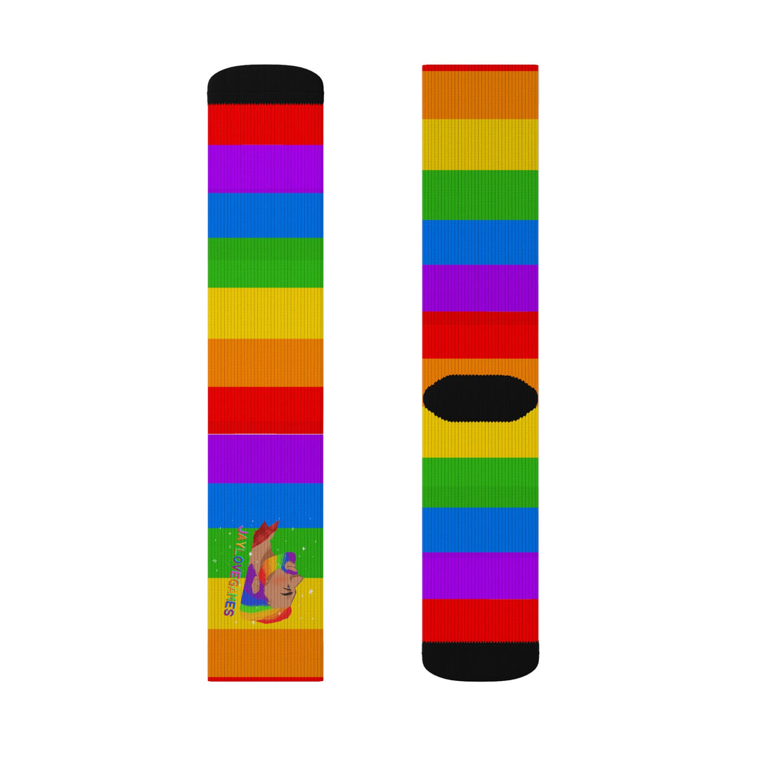 Jaylovegames Pride Sublimation Socks