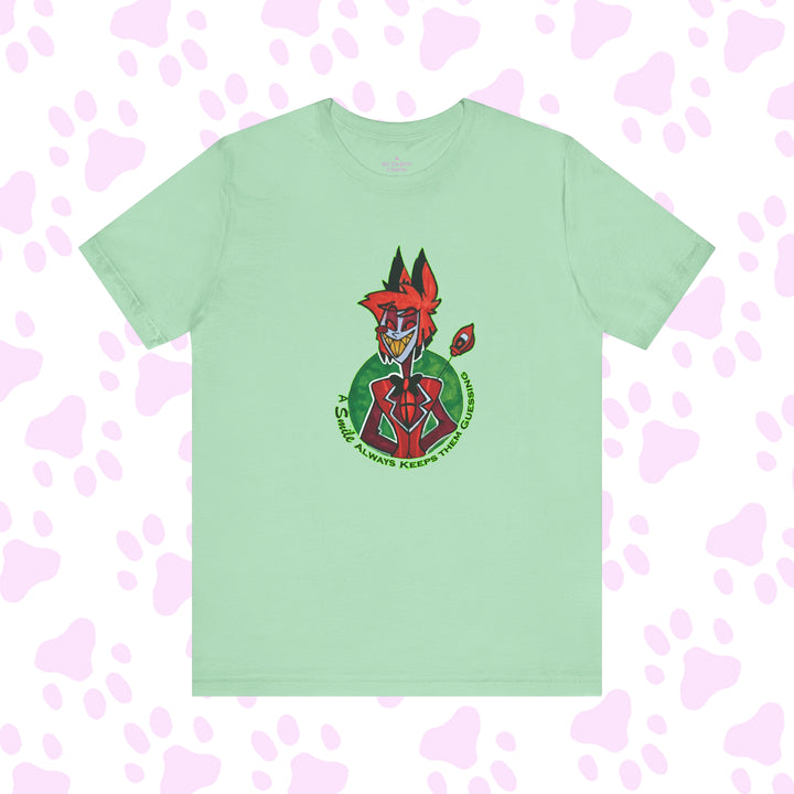 Allistor "A Smile Keeps them Guessing"  - Hazbin Hotel Fan Shirt