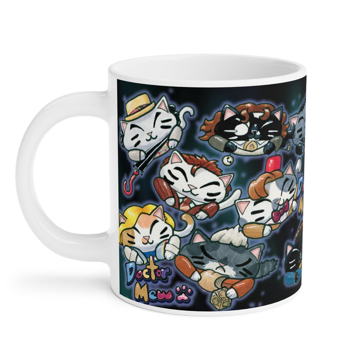Doctor Mew Mug - Various Sizes 11-20 Oz