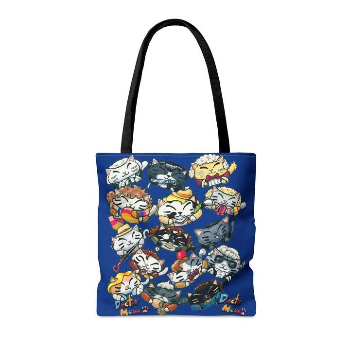 Doctor Mew "The Doctors" Doctor Who Parody AOP Tote Bag