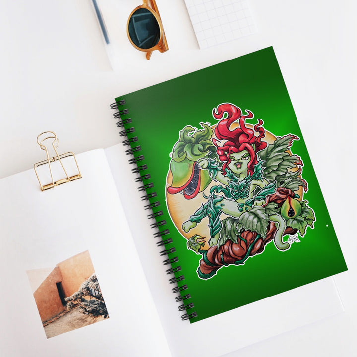 Nepata Catira - Aka Catnip Spiral Notebook - Ruled Line