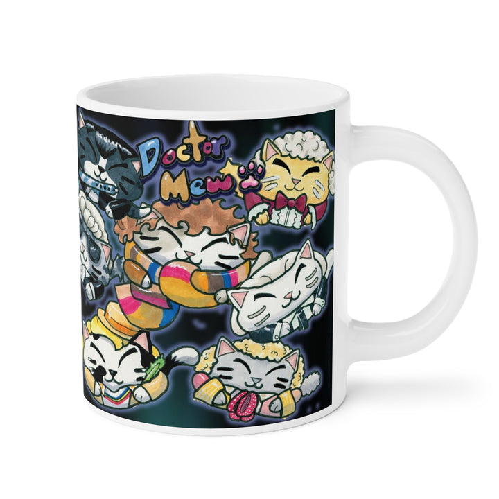 Doctor Mew Mug - Various Sizes 11-20 Oz