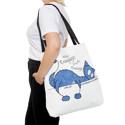 Lucky Cat - Lord Helporious of Serviceville - AOP Tote Bag