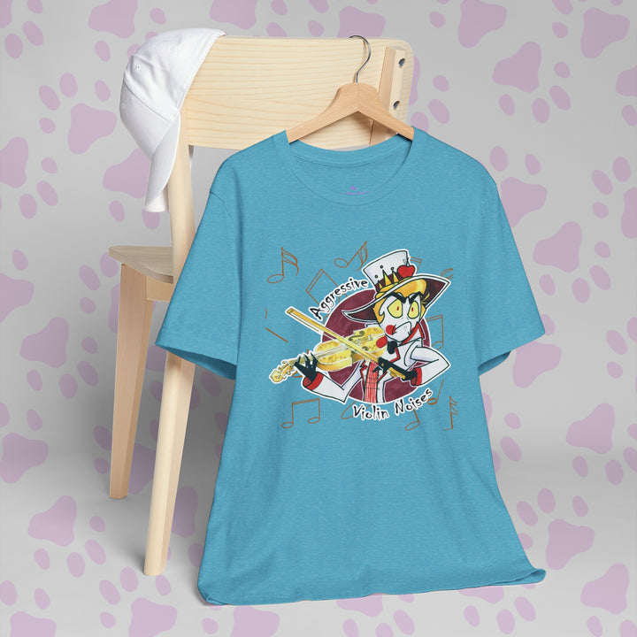 Lucifer "Angry Violin Noises" - Hazbin Hotel Fan Shirt