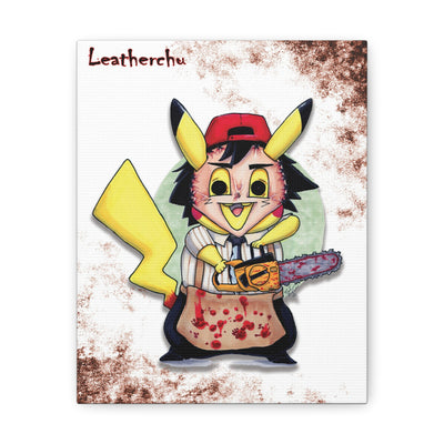 Leatherchu - Horrorchu Mashup Canvas Print Series 2