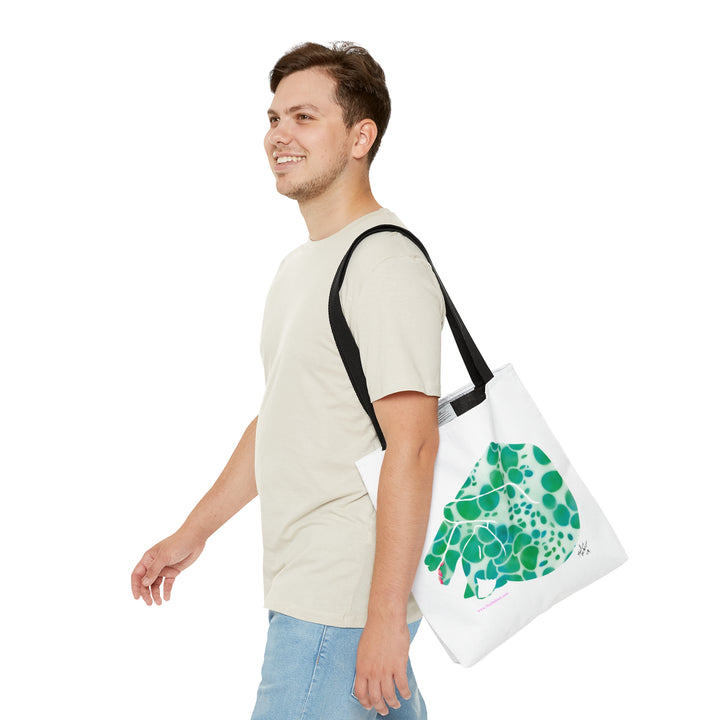 Water Silohcat AOP Tote Bag
