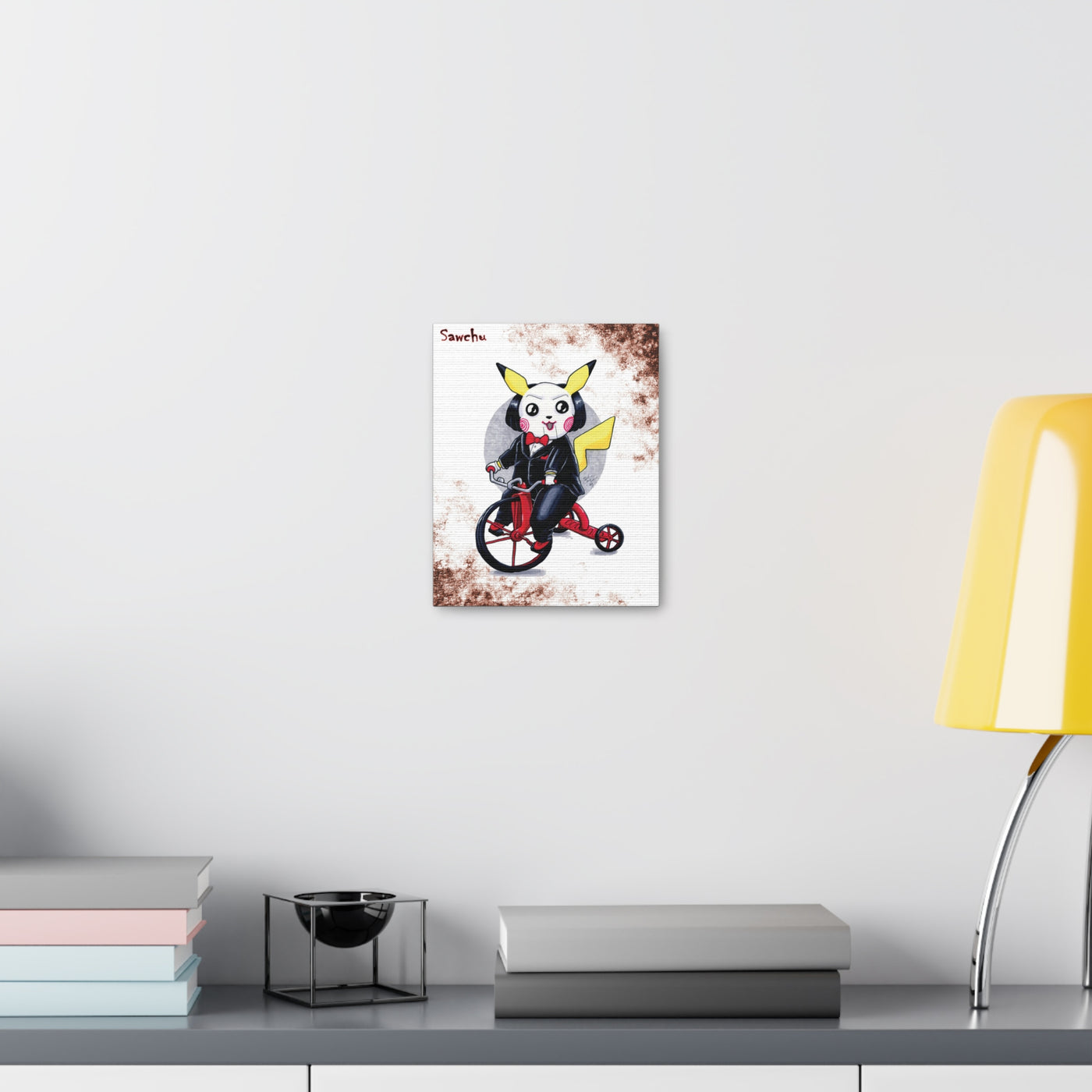 Sawchu - Horrorchu Mashup Canvas Print