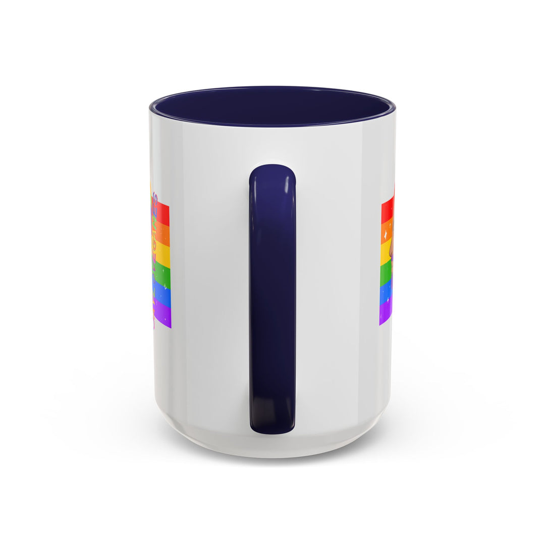Pride 2026 Jaylovegames Accent Coffee Mug — 'Jaylovepride'  (11/15oz)