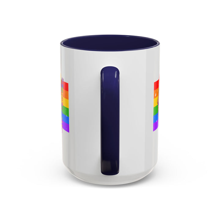 Pride 2026 Jaylovegames Accent Coffee Mug — 'Jaylovepride'  (11/15oz)