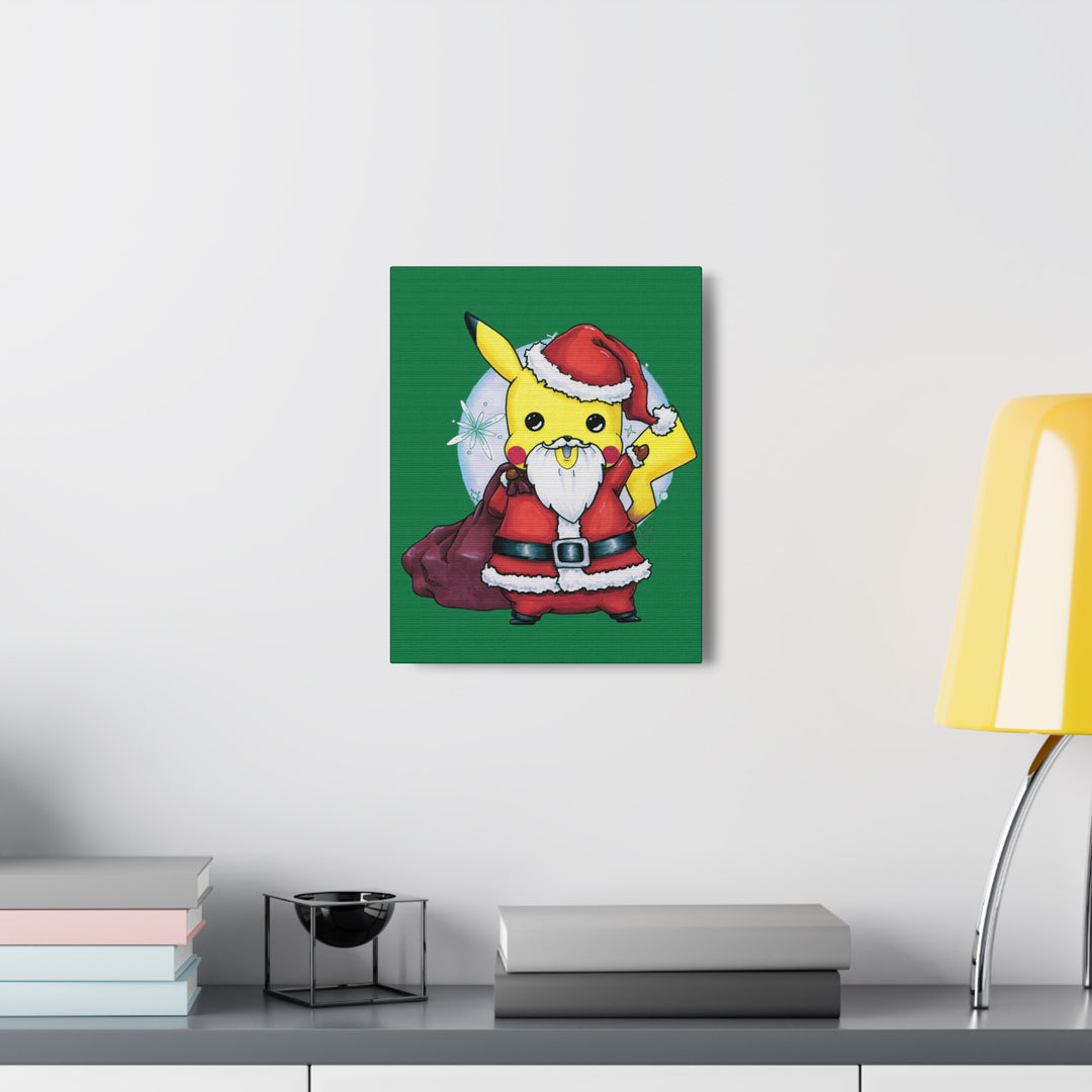 Santachu Holiday Print
