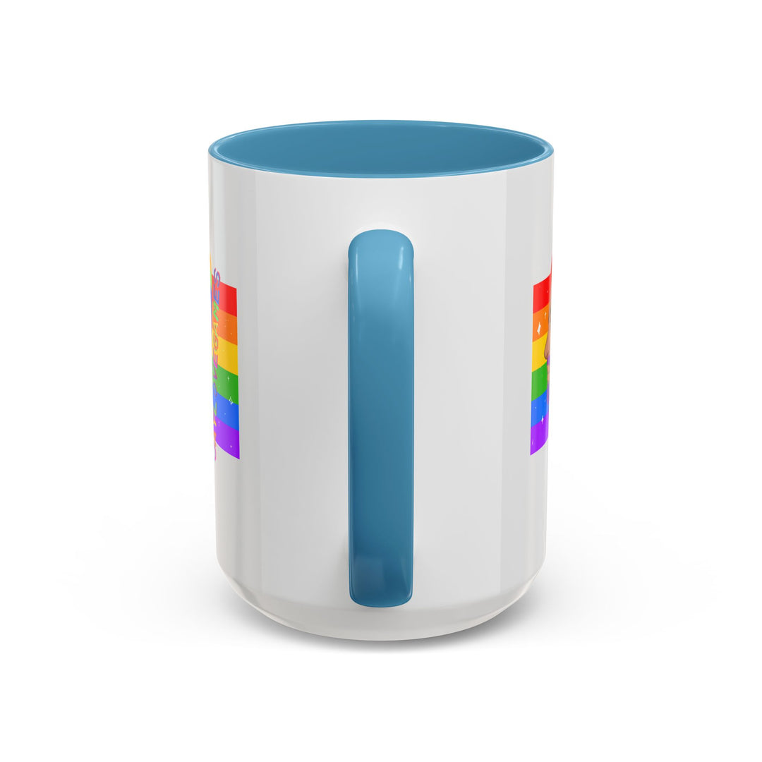 Pride 2026 Jaylovegames Accent Coffee Mug — 'Jaylovepride'  (11/15oz)