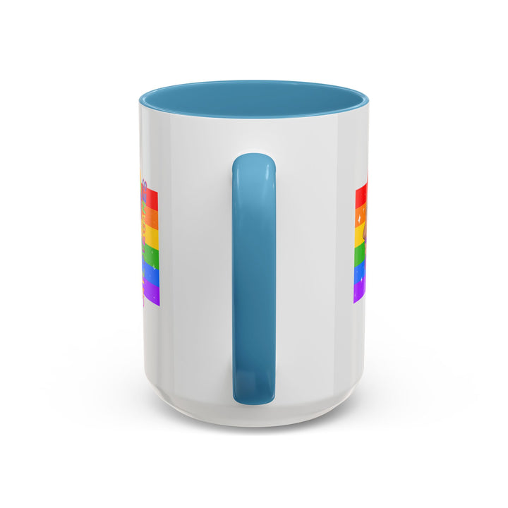 Pride 2026 Jaylovegames Accent Coffee Mug — 'Jaylovepride'  (11/15oz)