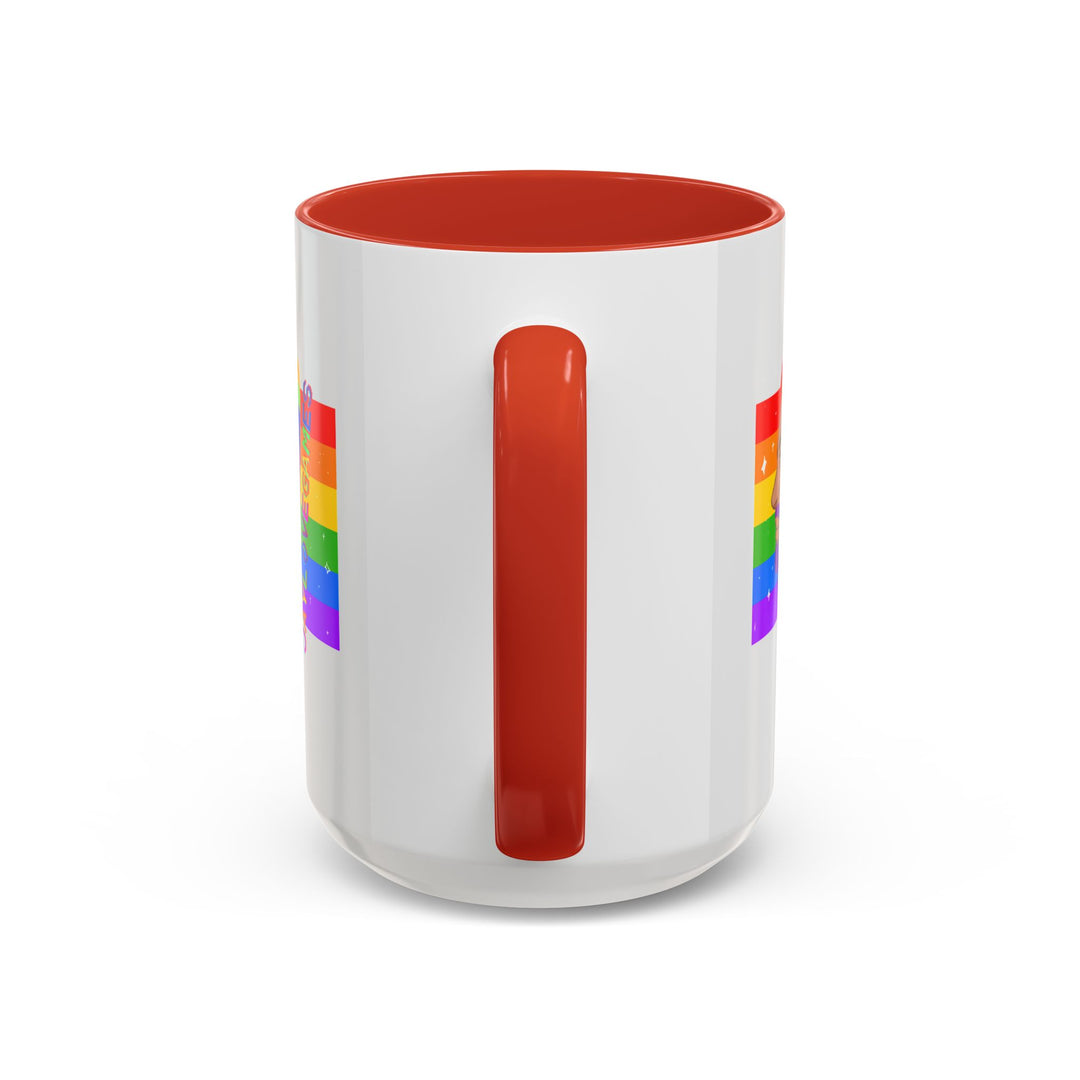 Pride 2026 Jaylovegames Accent Coffee Mug — 'Jaylovepride'  (11/15oz)