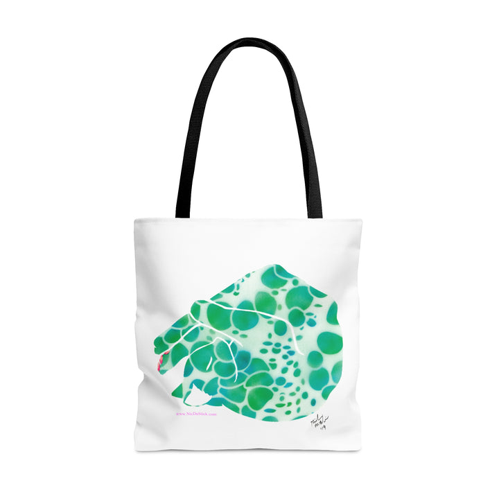 Water Silohcat AOP Tote Bag
