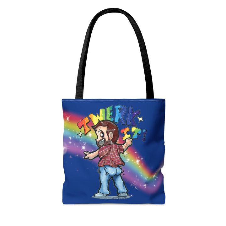 Twerk It! pride Jay Jaylovegames AOP Tote Bag
