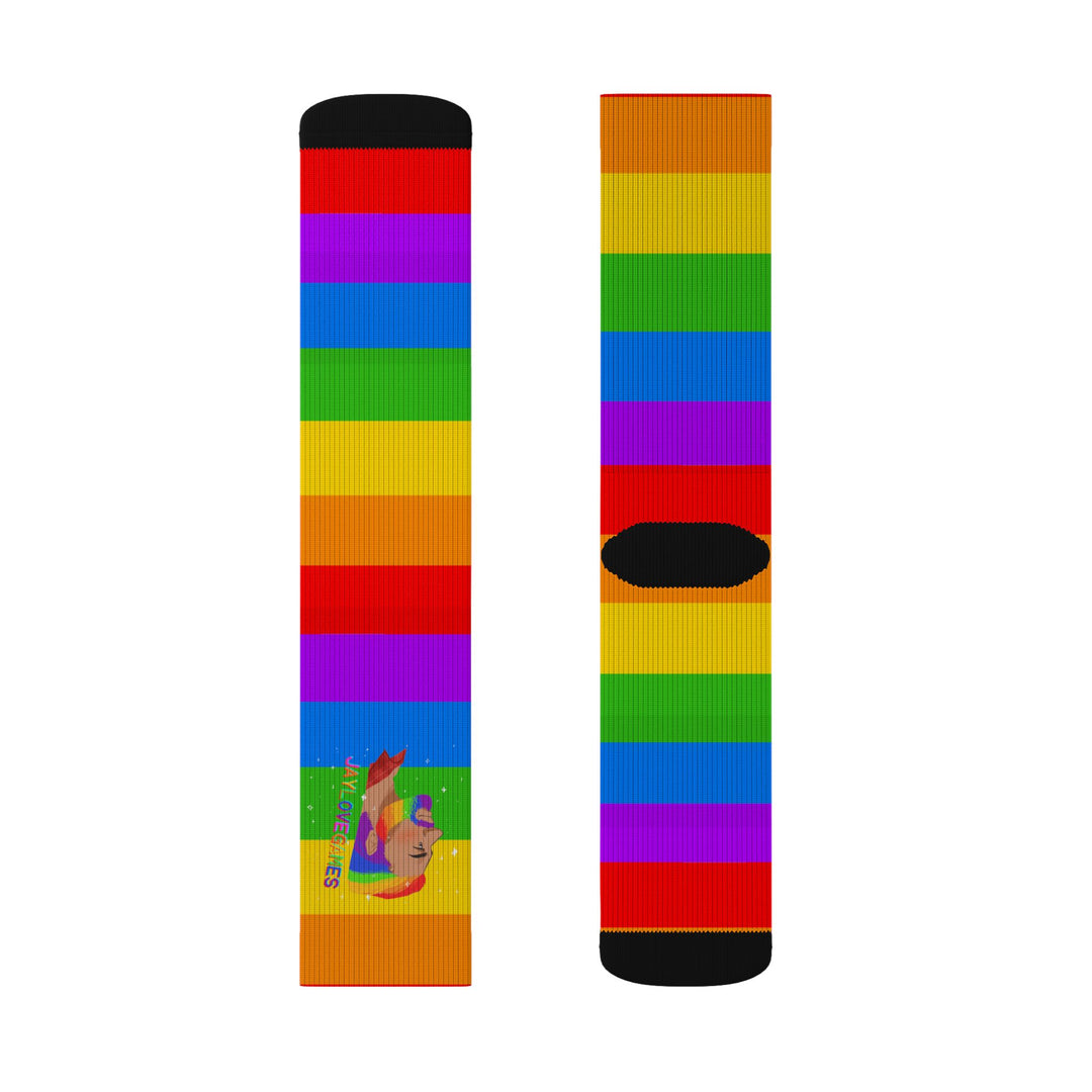 Jaylovegames Pride Sublimation Socks