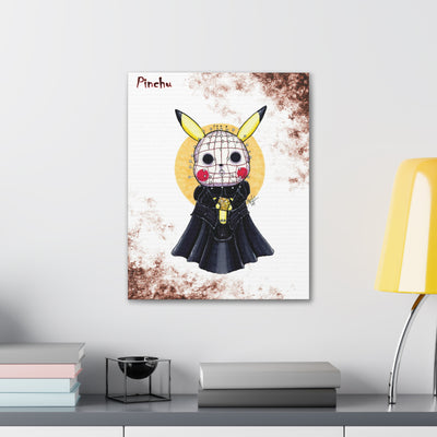 Pinchu - Horrorchu Mashup Canvas Print