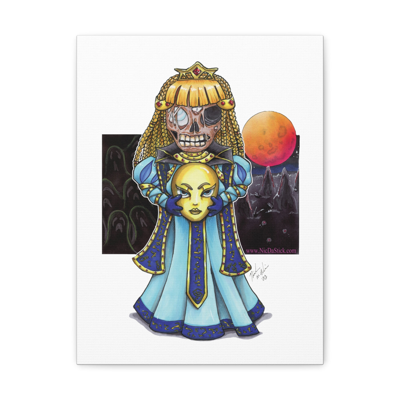 Briar Rose - Scary Tales Series 3 Canvas Print