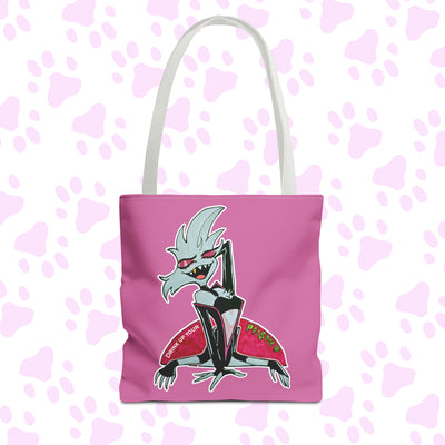 Angel - Drink up your Poison Tote Bag (AOP) - Pink