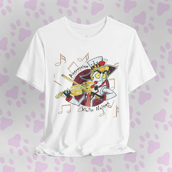 Lucifer "Angry Violin Noises" - Hazbin Hotel Fan Shirt