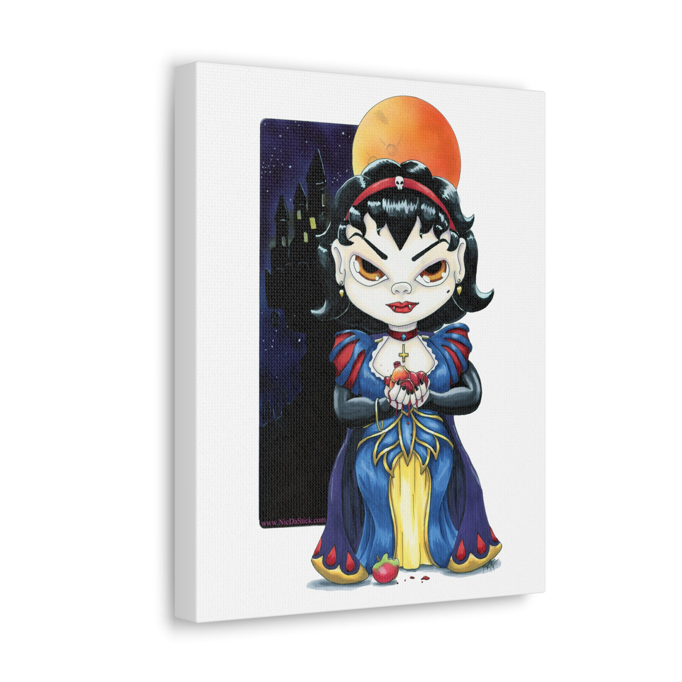 Snow Bite - Scary Tales Series 1 Canvas Print