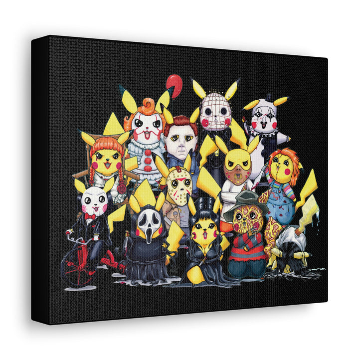 Horrorchu Mashup Canvas Print