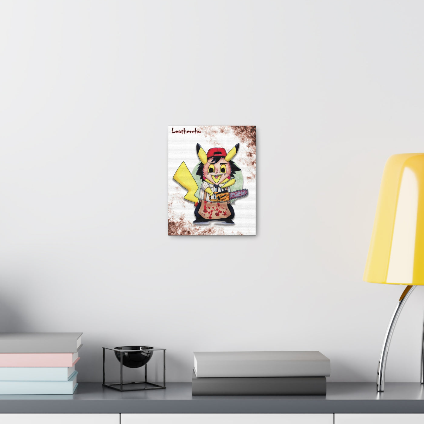 Leatherchu - Horrorchu Mashup Canvas Print Series 2