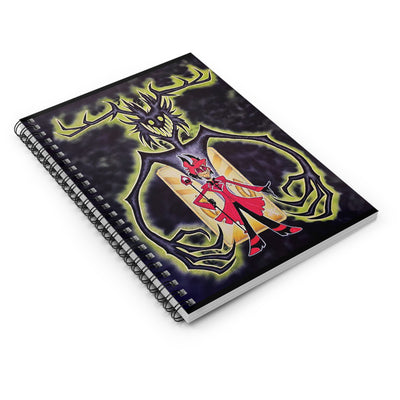 Alastor Demon Spiral Notebook - Ruled Line