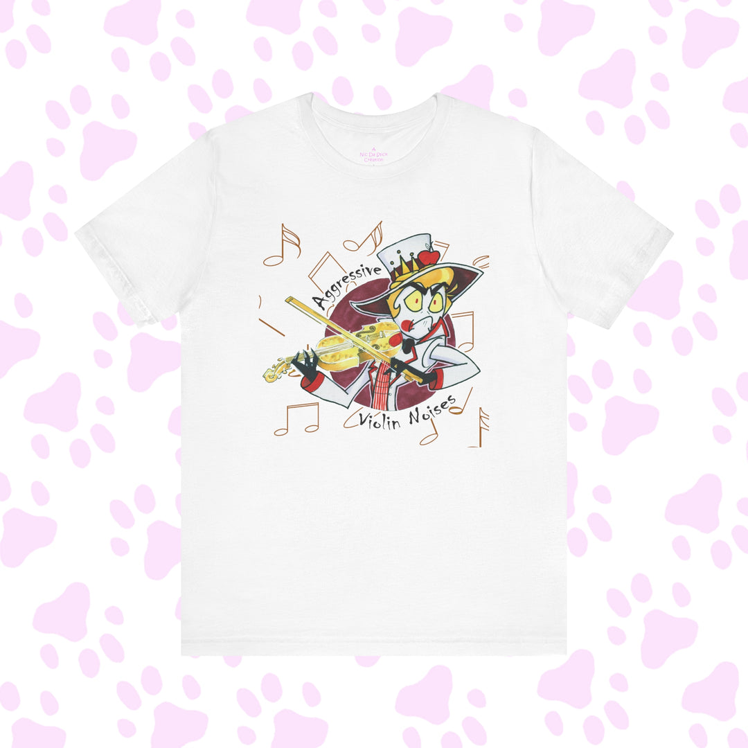 Lucifer "Angry Violin Noises" - Hazbin Hotel Fan Shirt