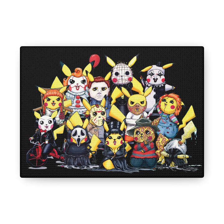 Horrorchu Mashup Canvas Print