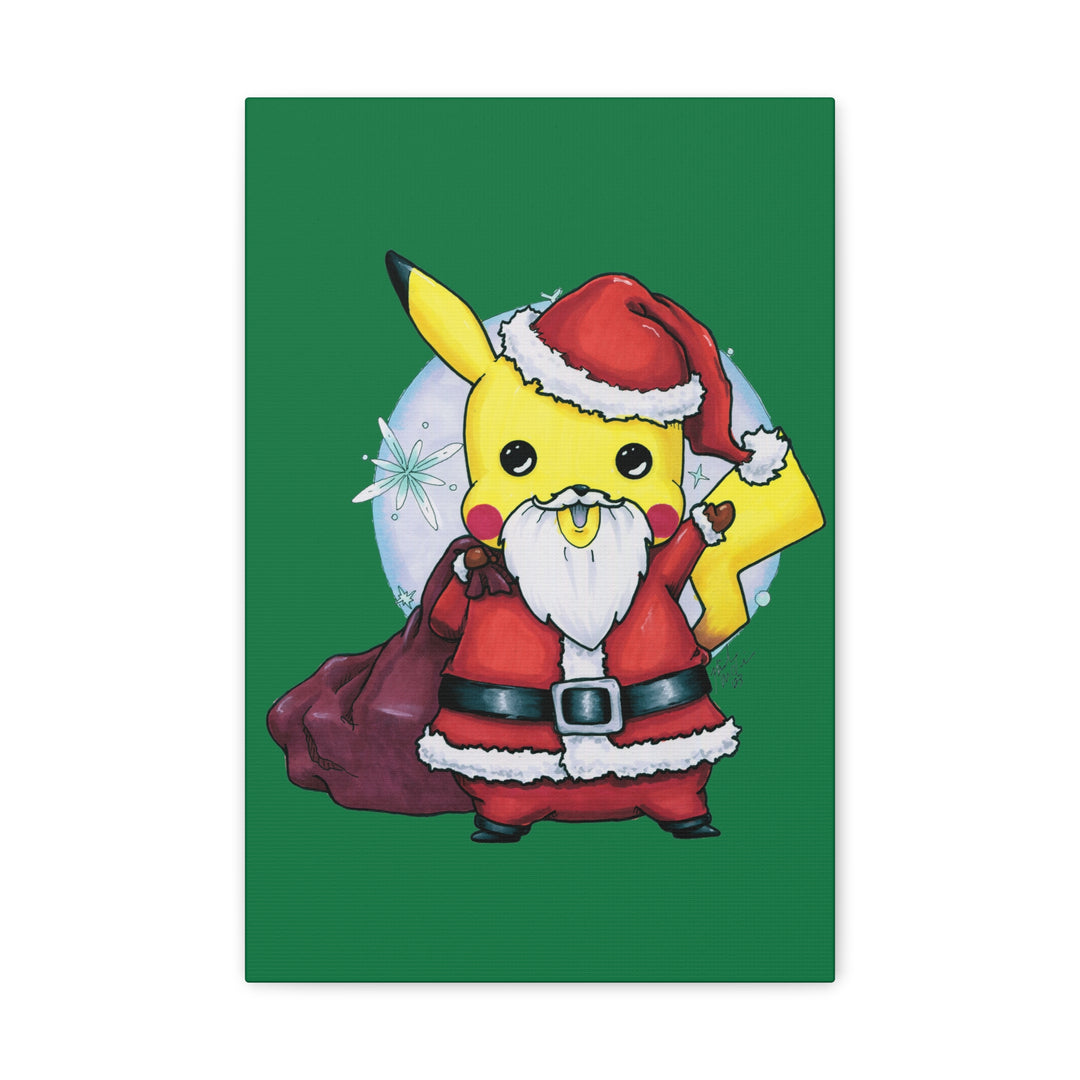 Santachu Holiday Print