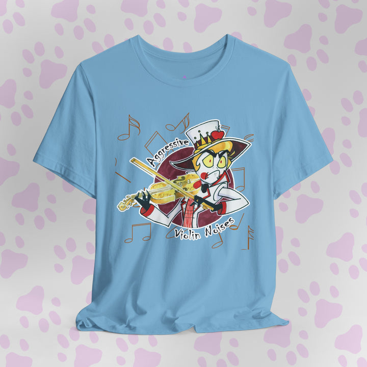 Lucifer "Angry Violin Noises" - Hazbin Hotel Fan Shirt