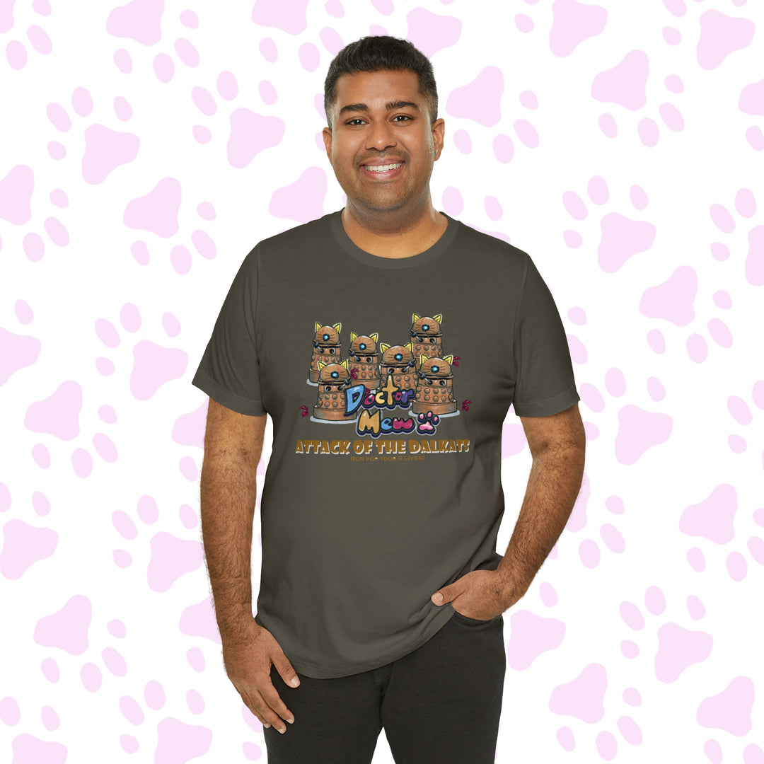 Doctor Mew -Attack of the Dalkats - Fan Made T-shirt