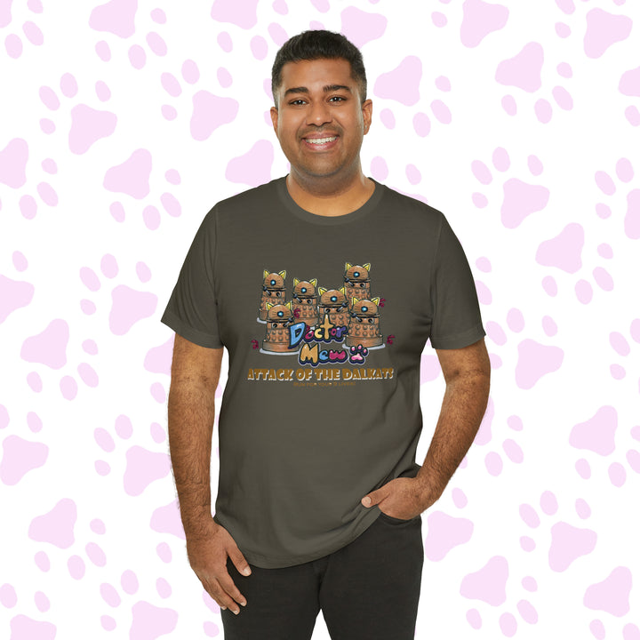 Doctor Mew -Attack of the Dalkats - Fan Made T-shirt